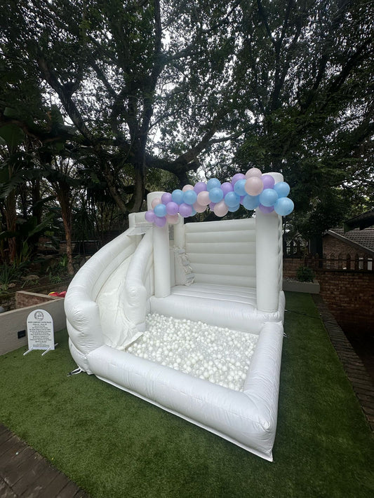 Castle with Slide & Ball Pit (3.5m x 3.5m)