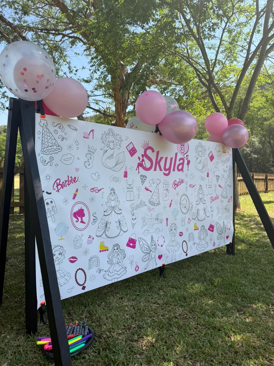 Colouring Wall (Not Sold Seperately)