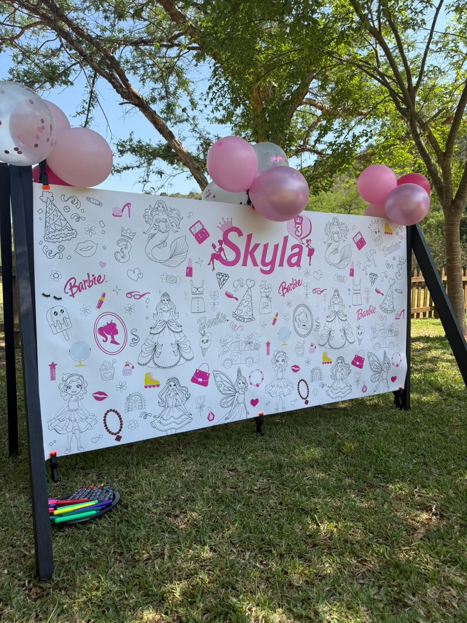 Colouring Wall (Not Sold Seperately)